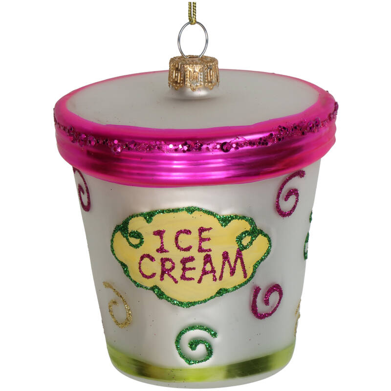 
                  
                    Mehrfarbige Eiscreme-Weihnachtsdekoration
                  
                