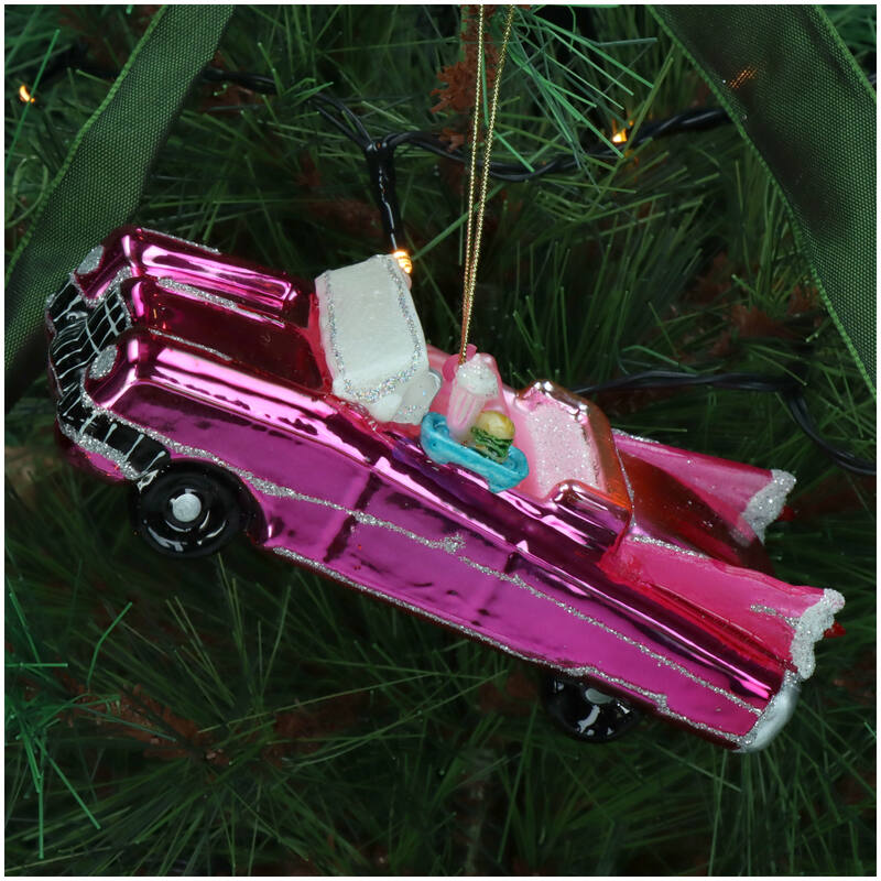 
                  
                    Rosa Cadillac-Weihnachtsdekoration
                  
                