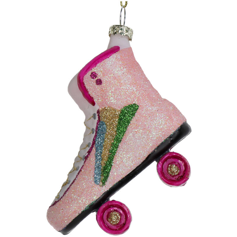 
                  
                    Rosa Rollschuh-Weihnachtsdekoration
                  
                