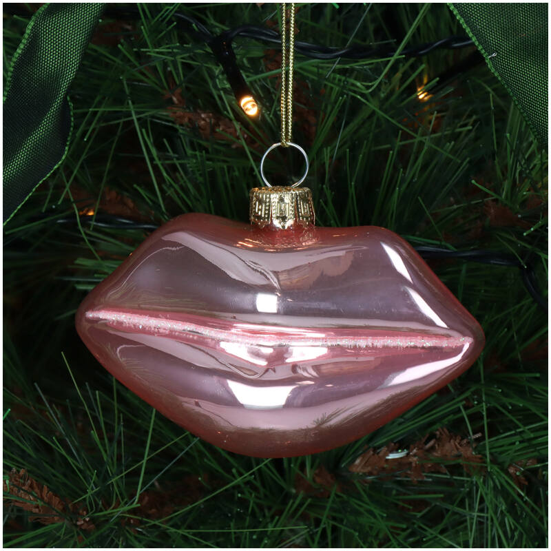 
                  
                    Rosa Lippenweihnachtsdekoration
                  
                