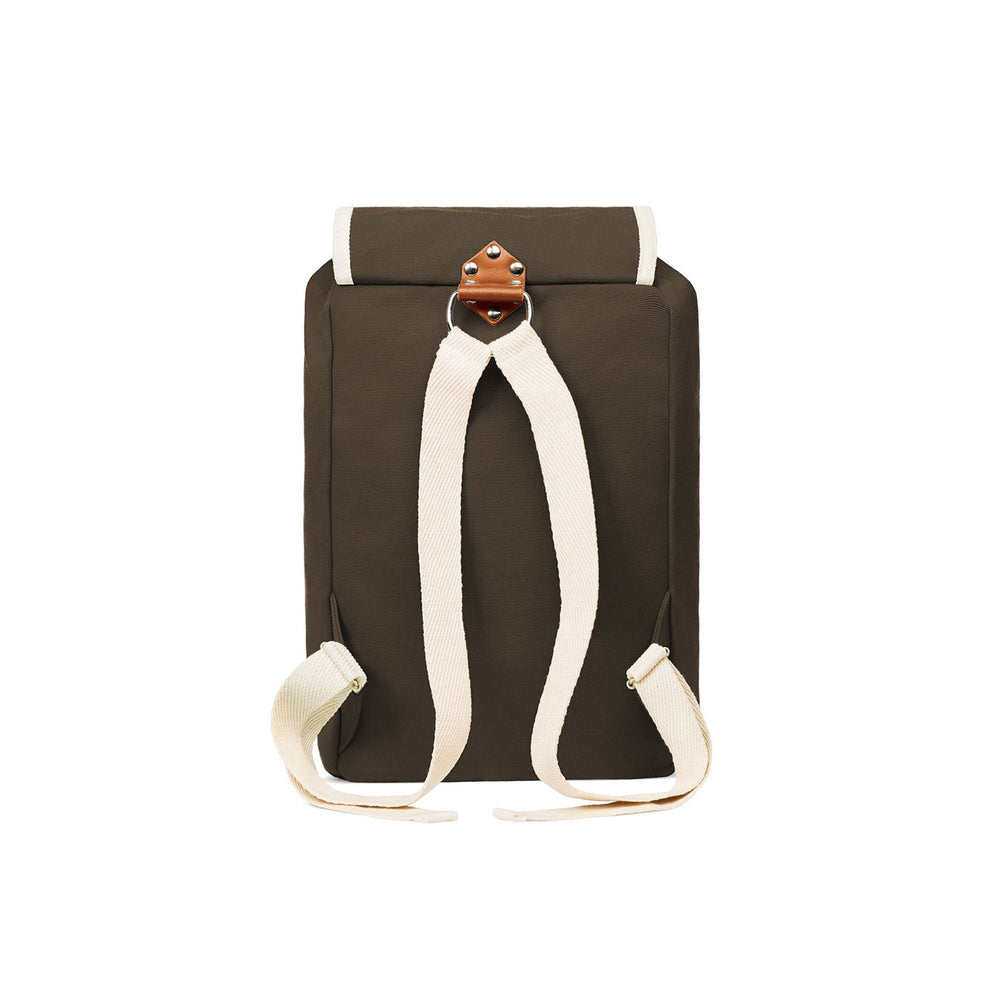 
                  
                    MATRA Khaki Mini Cotton Strap Backpack
                  
                