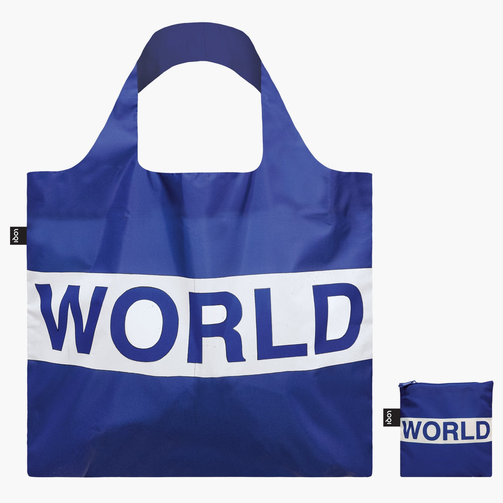 
                  
                    Matt Mullican World &amp; Sign recycelte Einkaufstasche
                  
                