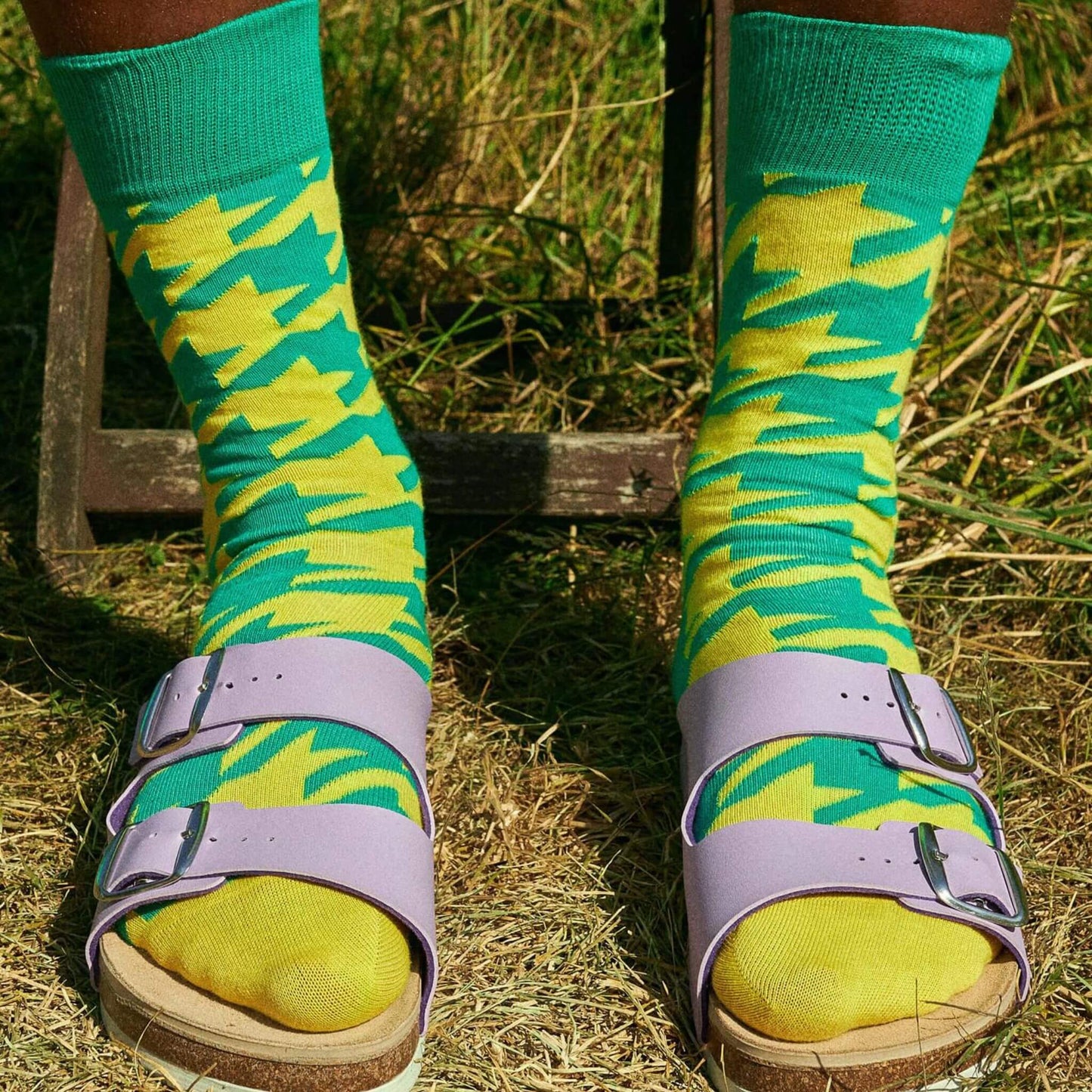 
                  
                    NEON HOUDSTOOTH Socks
                  
                