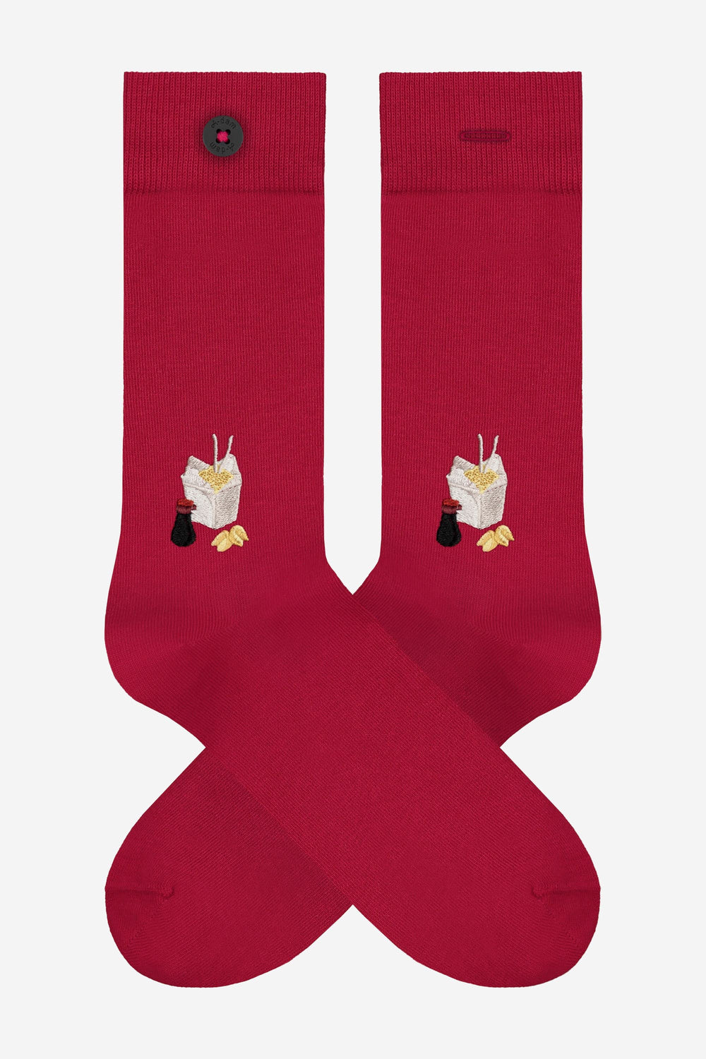 NUDELN Rote Socken