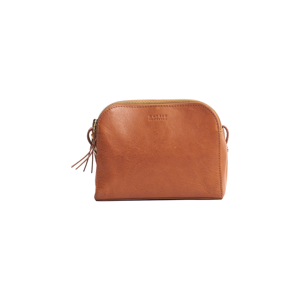 
                  
                    EMILY Cognacfarbene Stromboli-Ledertasche
                  
                