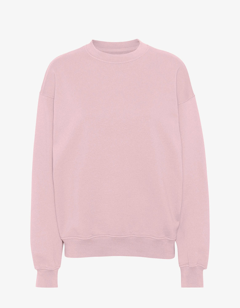 Faded Pink Oversized Crew Jumper