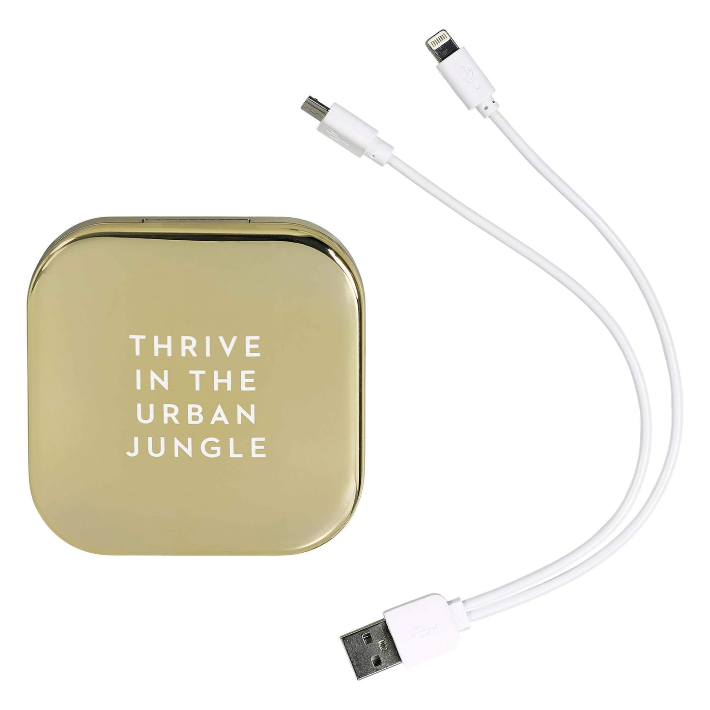 
                  
                    Gold-Powerbank mit Kompaktspiegel
                  
                