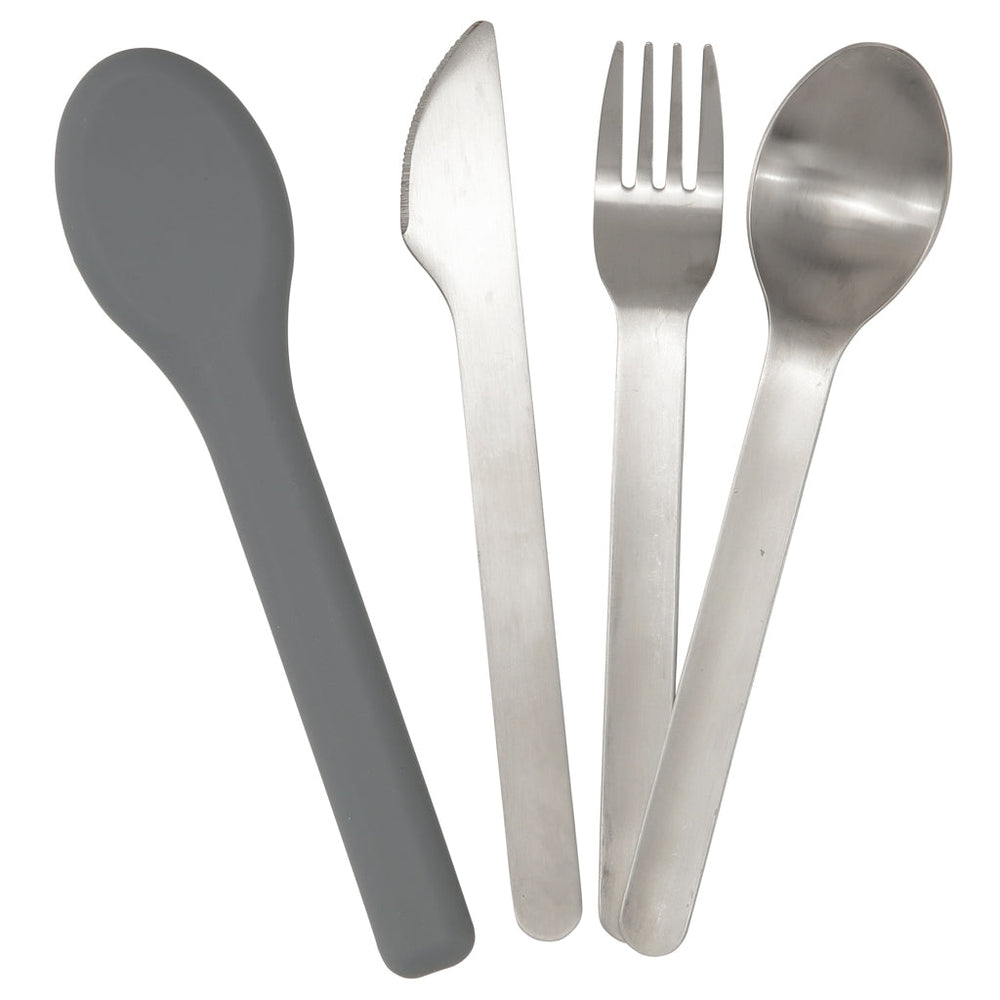 Ocean Staniless Steel And Silicone Picnic Cutlery Set