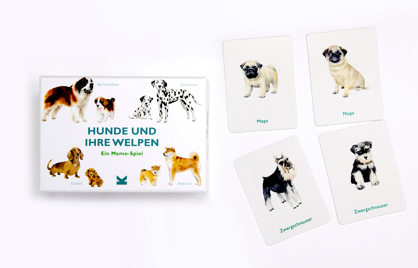 
                  
                    Hunde und Ihre Welpen Merkspiel
                  
                