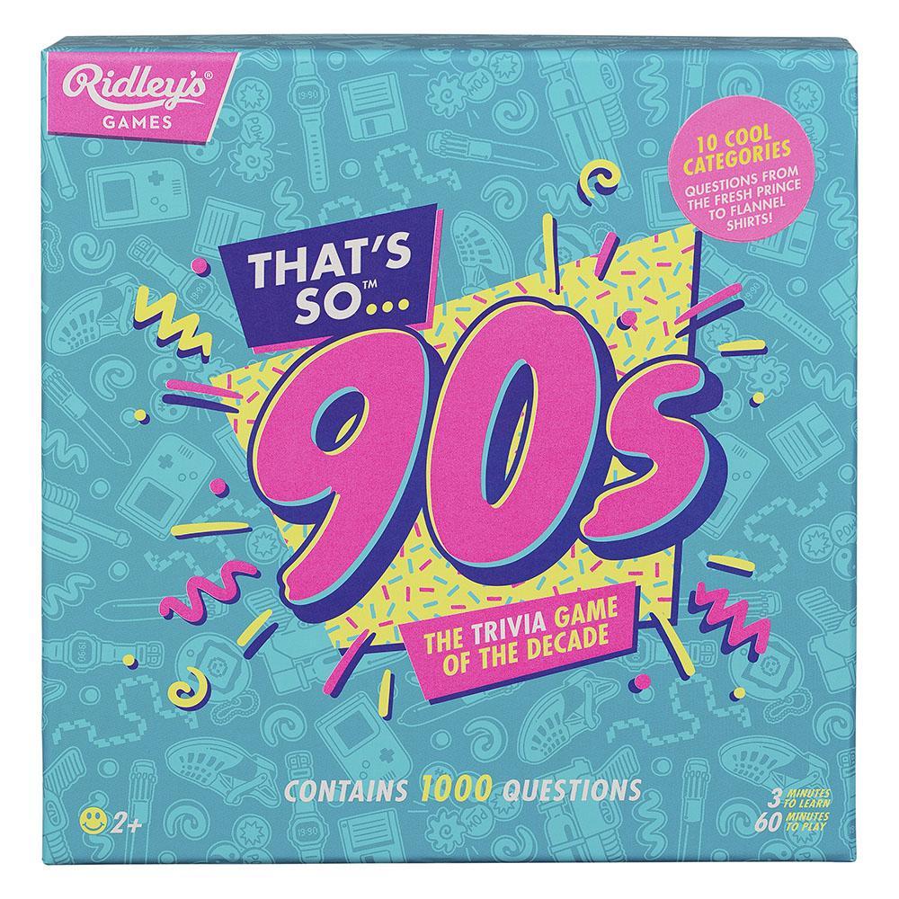 
                  
                    Ridley's Games That's so 90s Trivia Quiz Game
                  
                