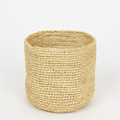 RAFFIA Small Natural Basket