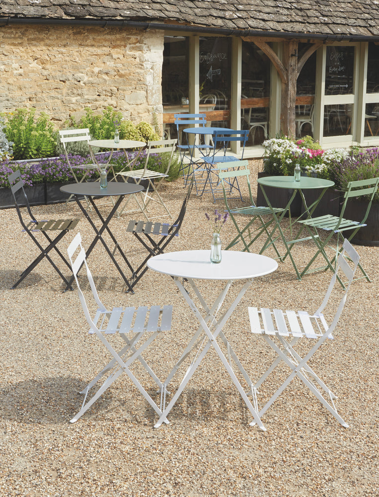 
                  
                    RIVE DROITE Kleines Carbon-Bistro-Set Klein aus Stahl
                  
                