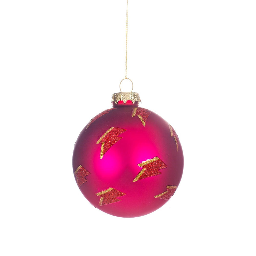 Girl Power Lightning Bolt Christbaumkugel