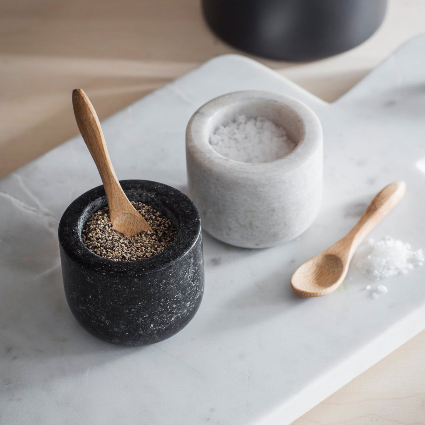 
                  
                    Brompton Salt & Pepper Granite Pots
                  
                