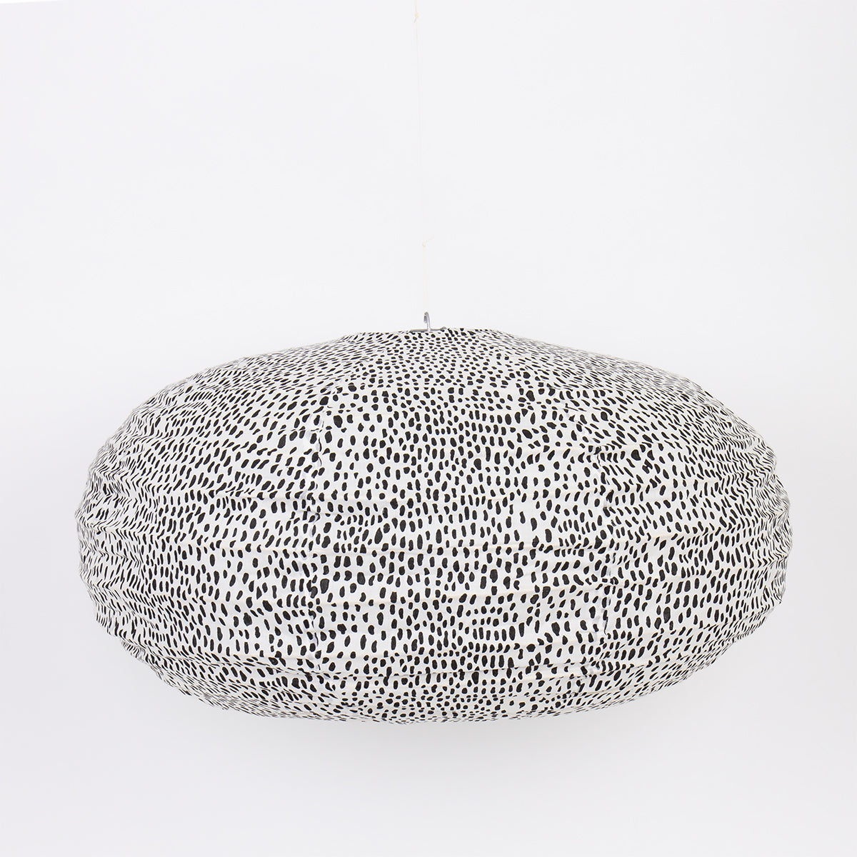 
                  
                    White And Black Storm Oval Lampshade
                  
                
