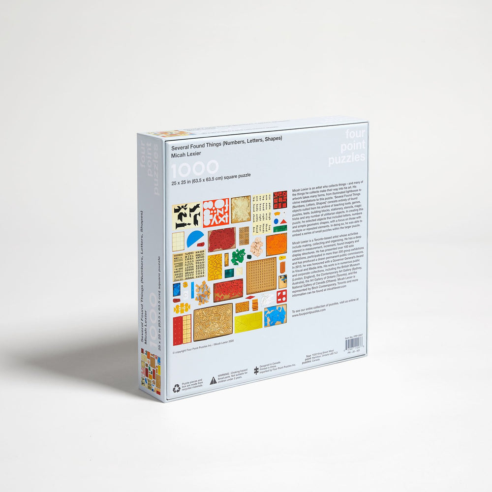 
                  
                    Several Found Things (Numbers, Letter, Shapes) Puzzle 1000 Pieces
                  
                