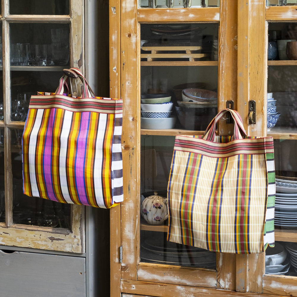 
                  
                    Pink Stripes Shopper Bag
                  
                