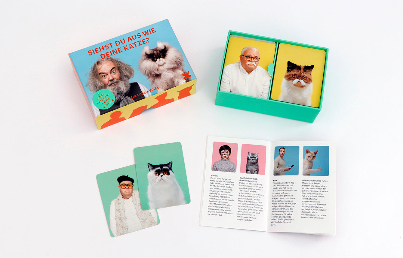 
                  
                    Siehst Du Aus Wie Deine Katze Memo Game
                  
                