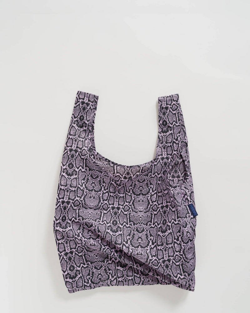 
                  
                    Pink Snakeskin Standard Baggu Bag
                  
                