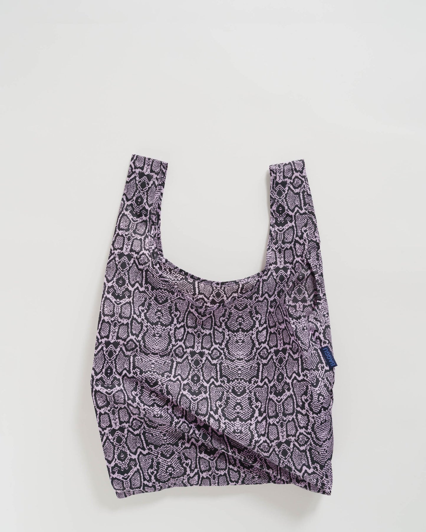 
                  
                    Pink Snakeskin Standard Baggu Bag
                  
                