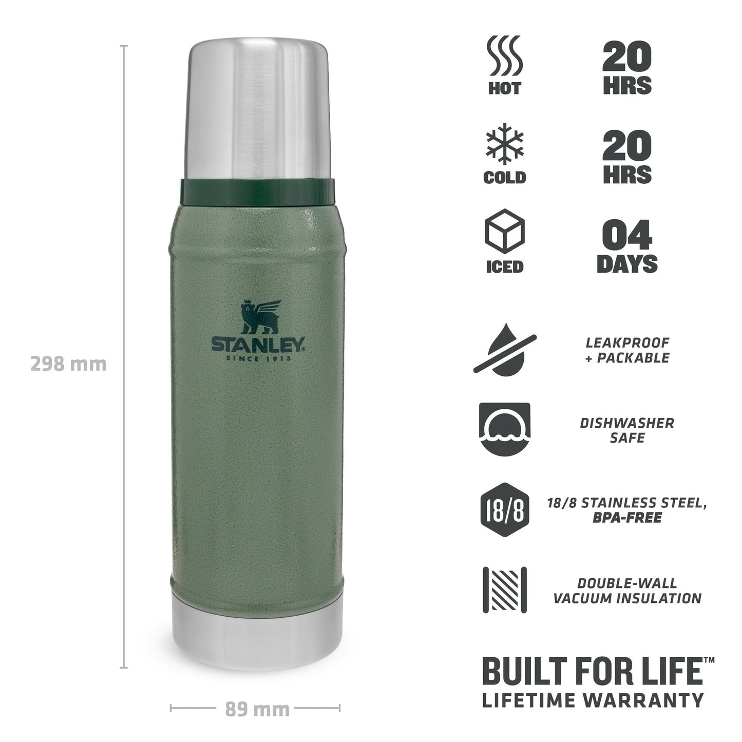 
                  
                    Hammertone Green Classic Legendary Bottle
                  
                