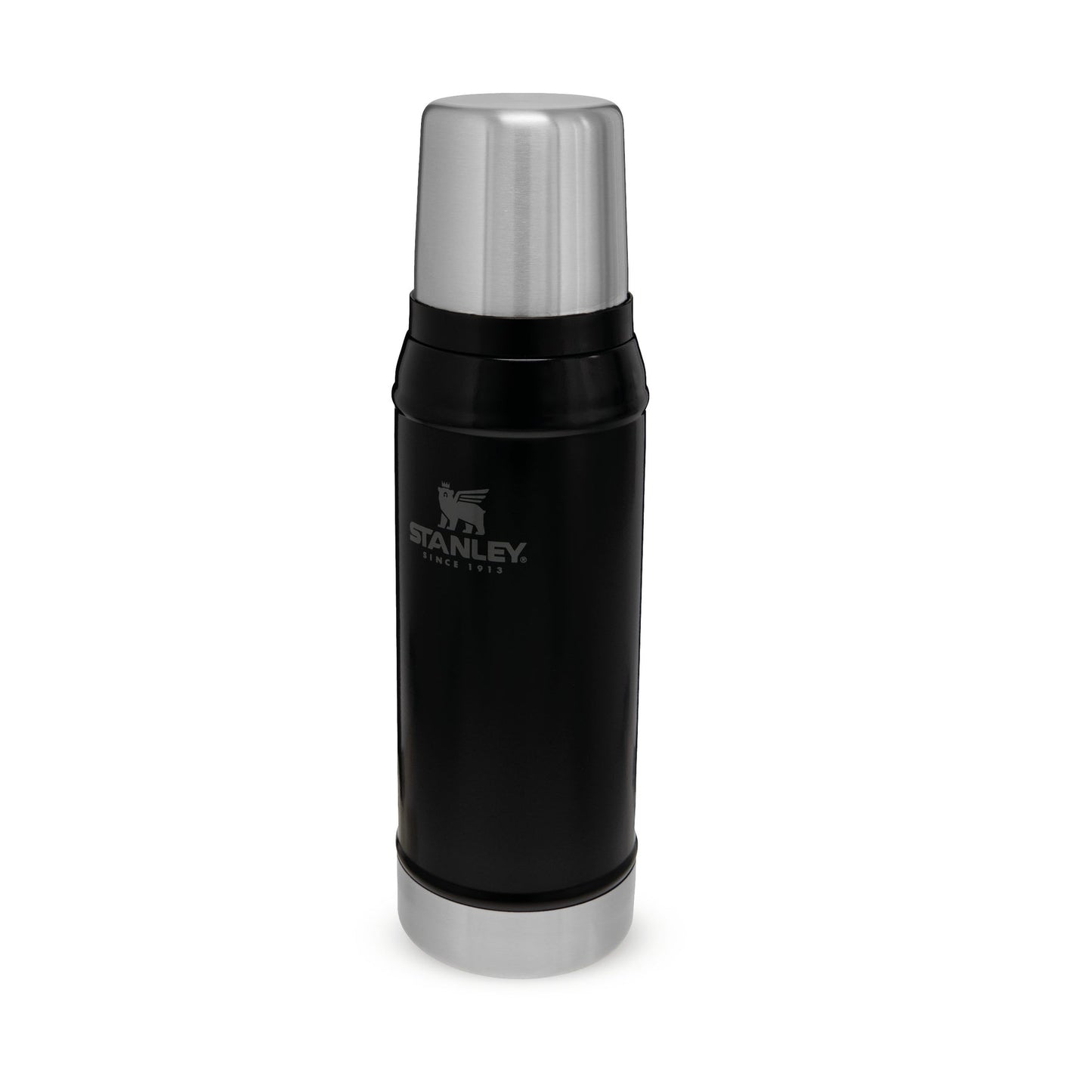 
                  
                    Matte Black Pebble Classic Legendary Flasche
                  
                