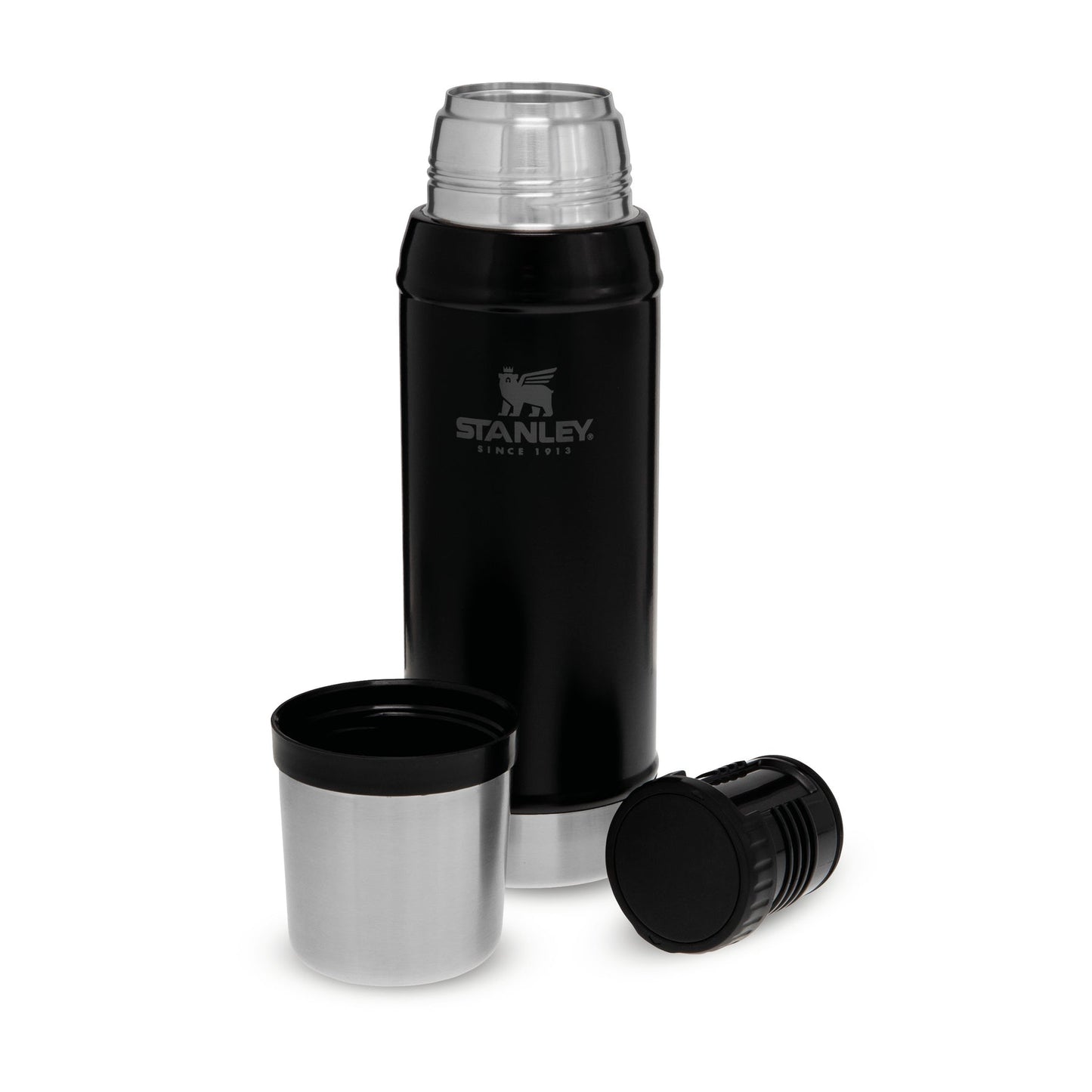 
                  
                    Matte Black Pebble Classic Legendary Flasche
                  
                