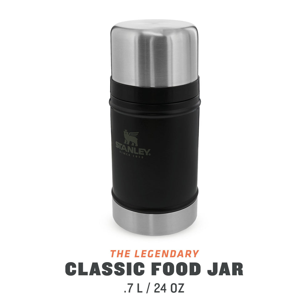 
                  
                    Matte Black Pebble Classic Legendary Food Jar
                  
                