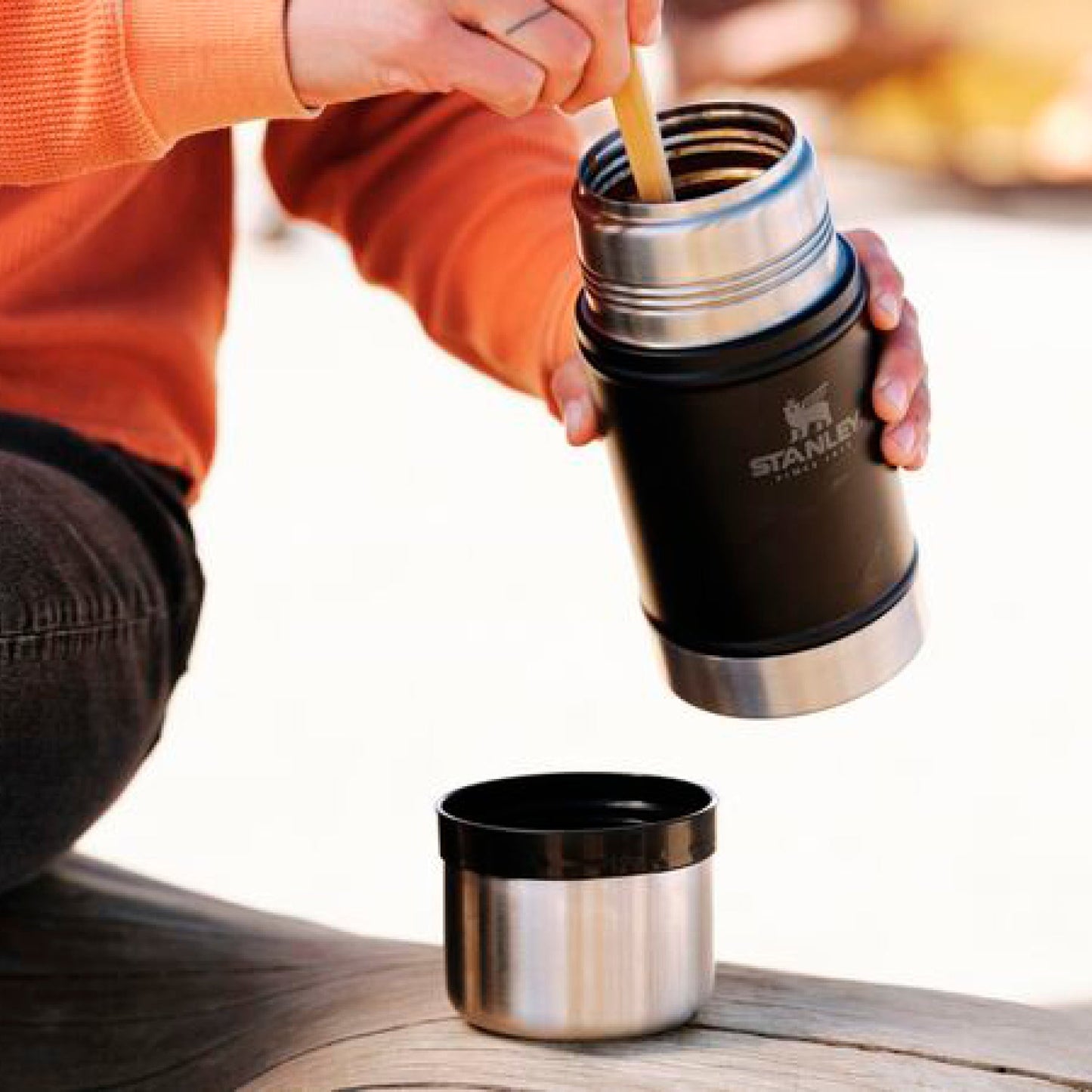 
                  
                    Matte Black Pebble Classic Legendary Food Jar
                  
                