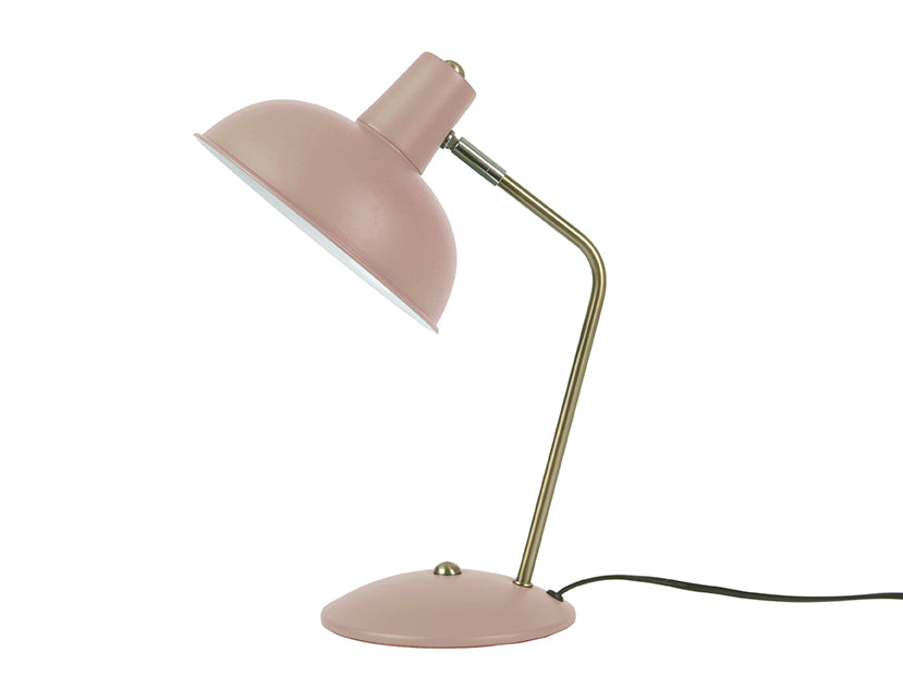 Faded Pink Hood Tischlampe