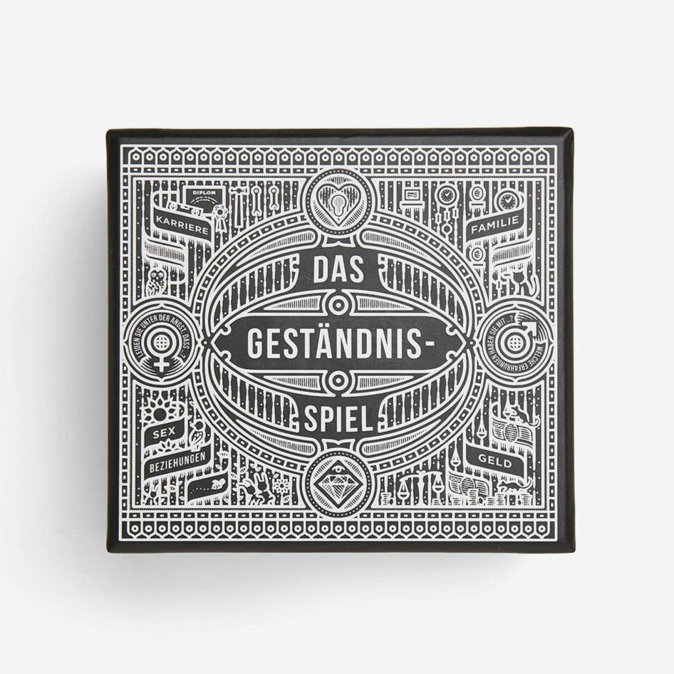 DAS GESTÄNDNISSPIEL Spiel