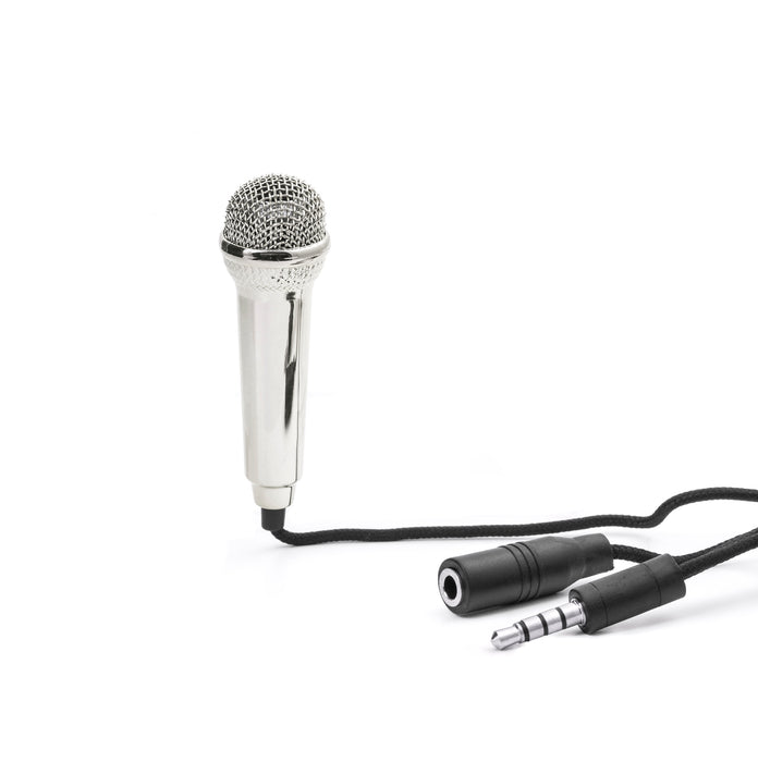 
                  
                    Silbernes Mini-Karaoke-Mikrofon
                  
                