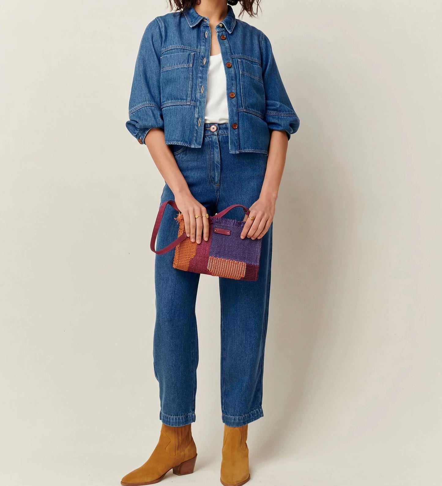 
                  
                    LEONE Denim Blue Jacket
                  
                