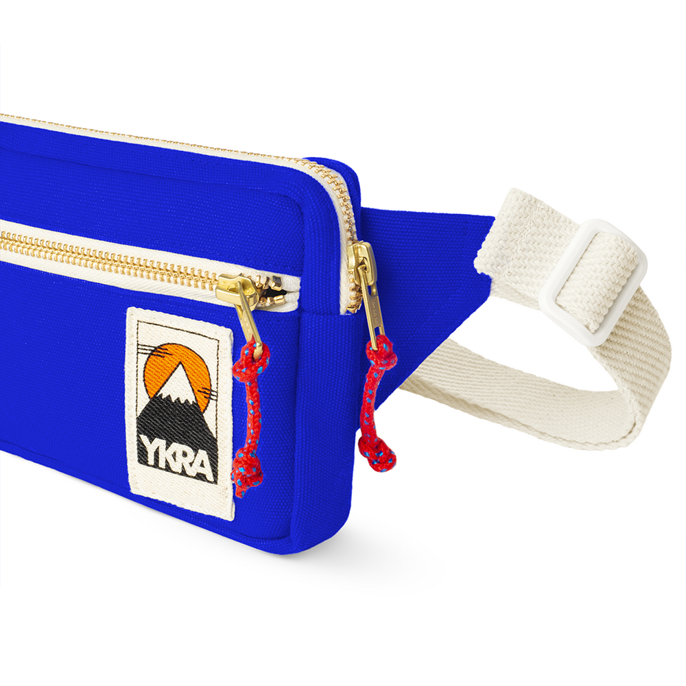 Blue and 2025 yellow fanny pack