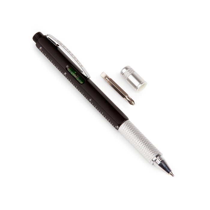 
                  
                    Multi-Tool-Stift in Schwarz und Silber
                  
                