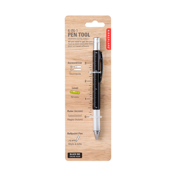 
                  
                    Multi-Tool-Stift in Schwarz und Silber
                  
                