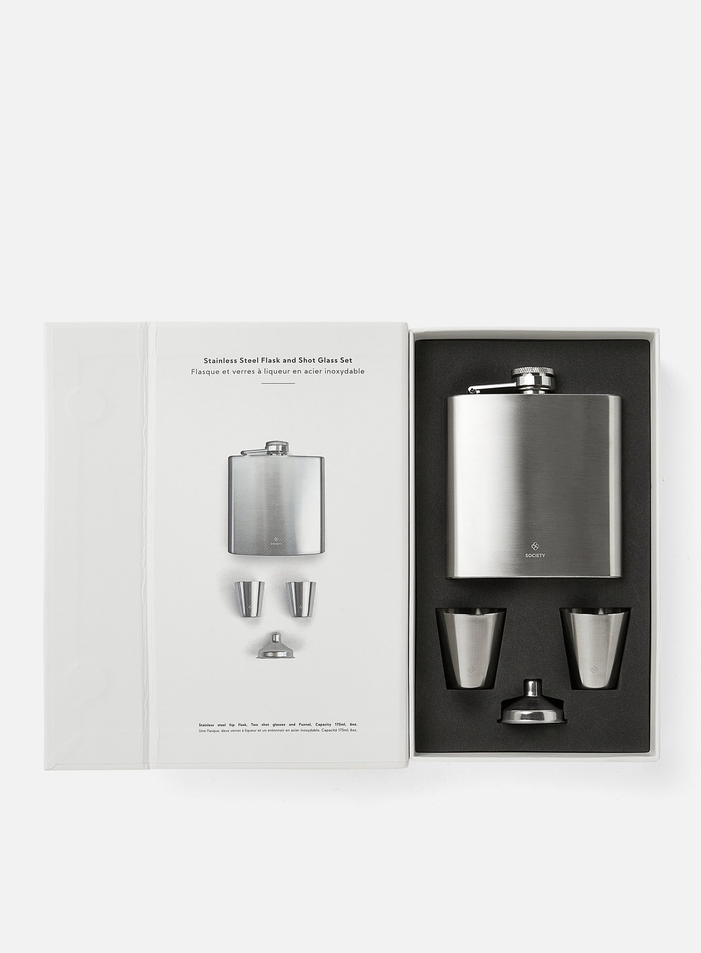 
                  
                    Silver Stainless Steel Flask And Shotglass Set Flask
                  
                