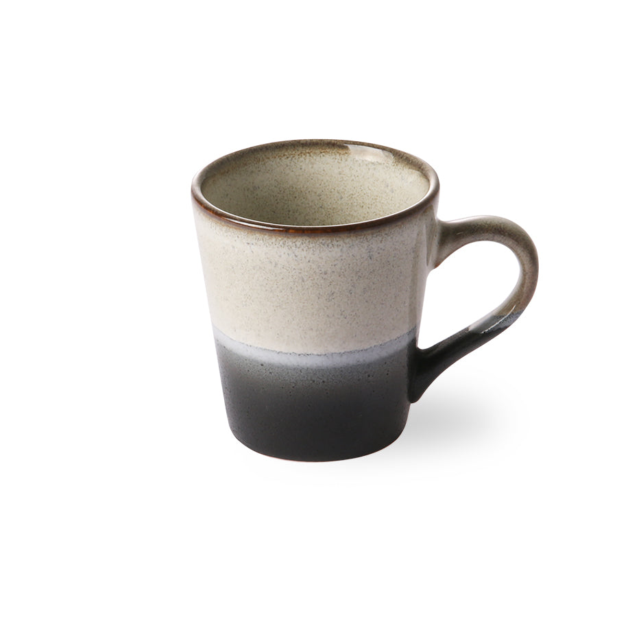 
                  
                    70er Keramik: Espressotasse, Rock
                  
                