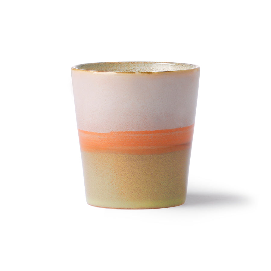 Saturn 70er Keramik Kaffeebecher