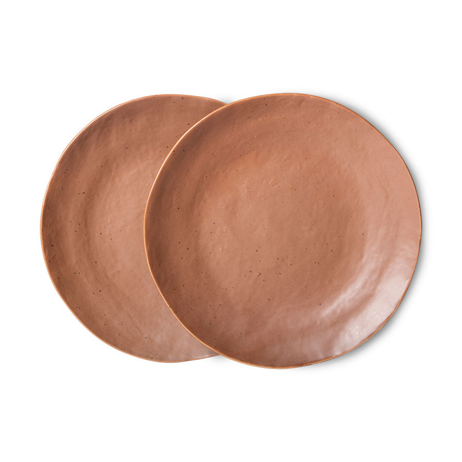 
                  
                    BOLD &amp; BASIC Beilagenteller aus brauner Keramik
                  
                