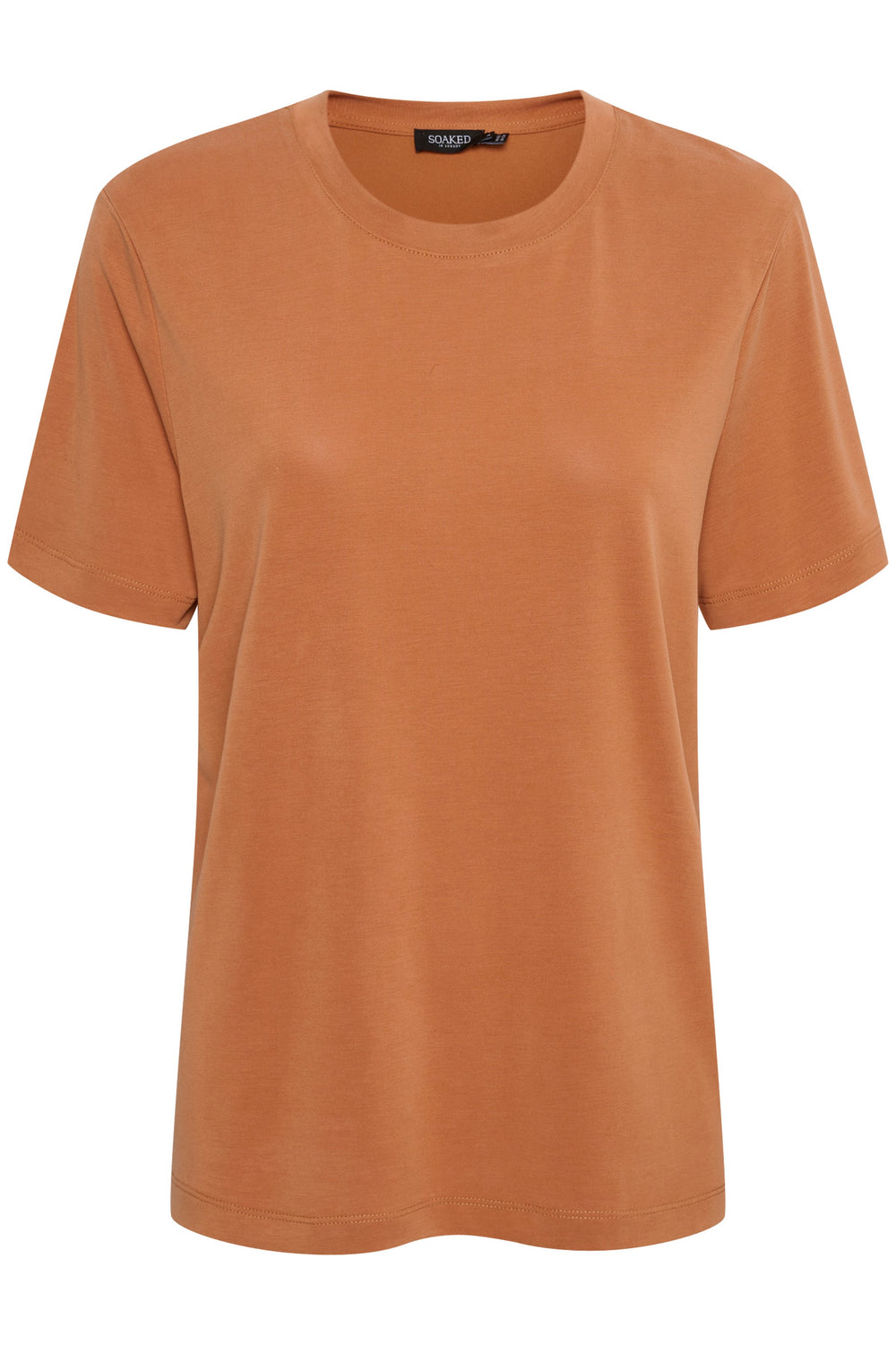 SLCOLUMBINE Bernsteinbraunes Loose Fit T-Shirt