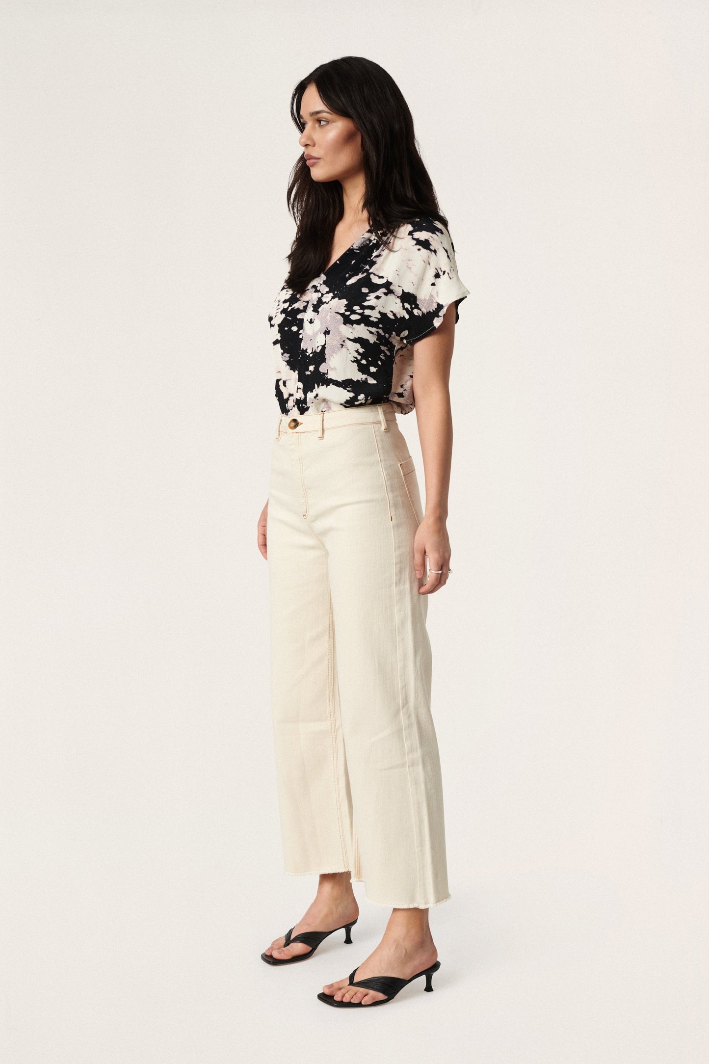 
                  
                    SLSHANI Antique White Jeans
                  
                