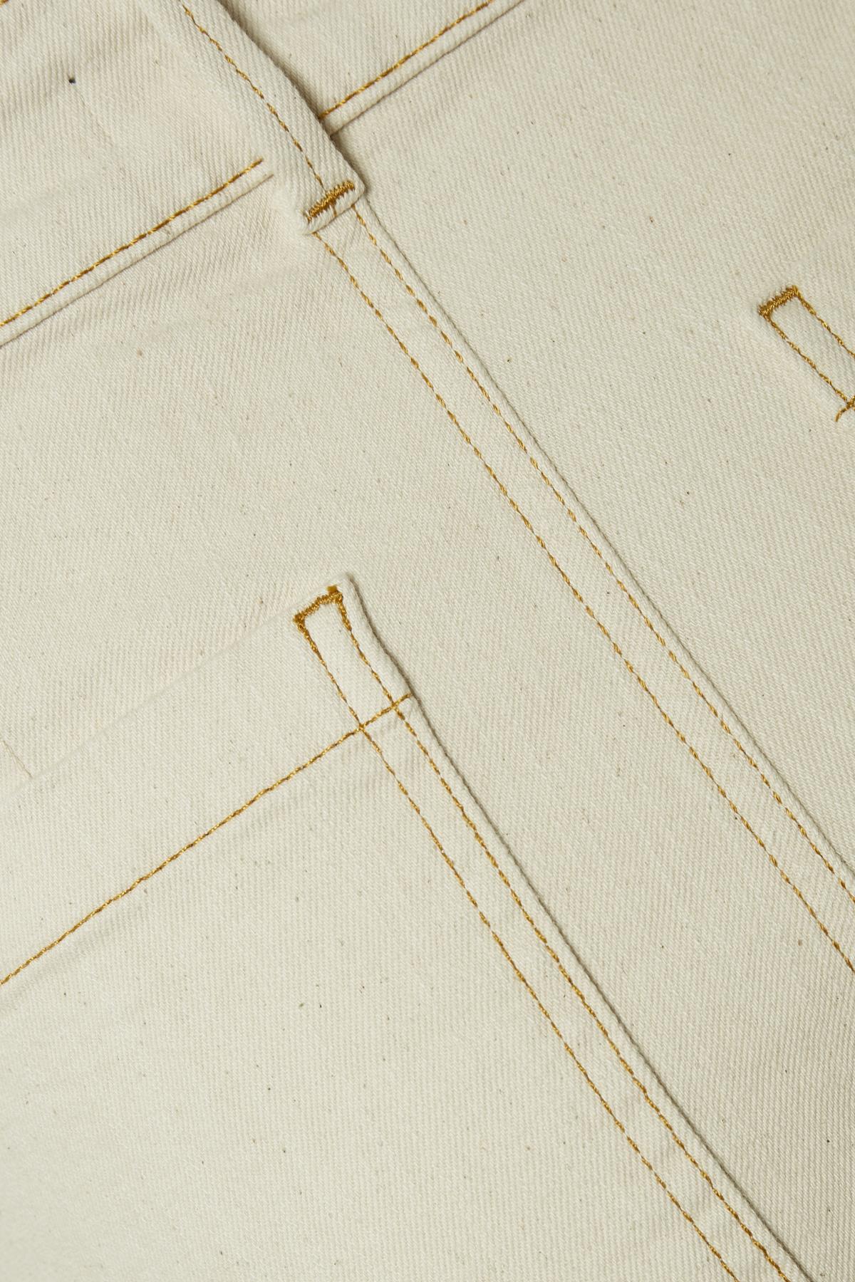 
                  
                    SLSHANI Antique White Jeans
                  
                