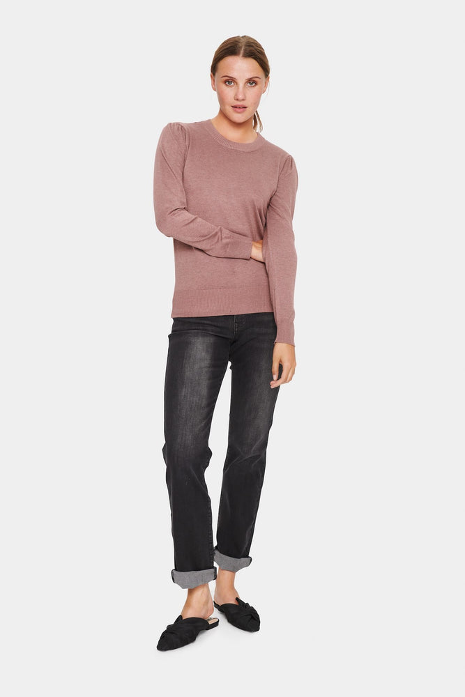 
                  
                    MILASZ Antler Melange Pullover
                  
                