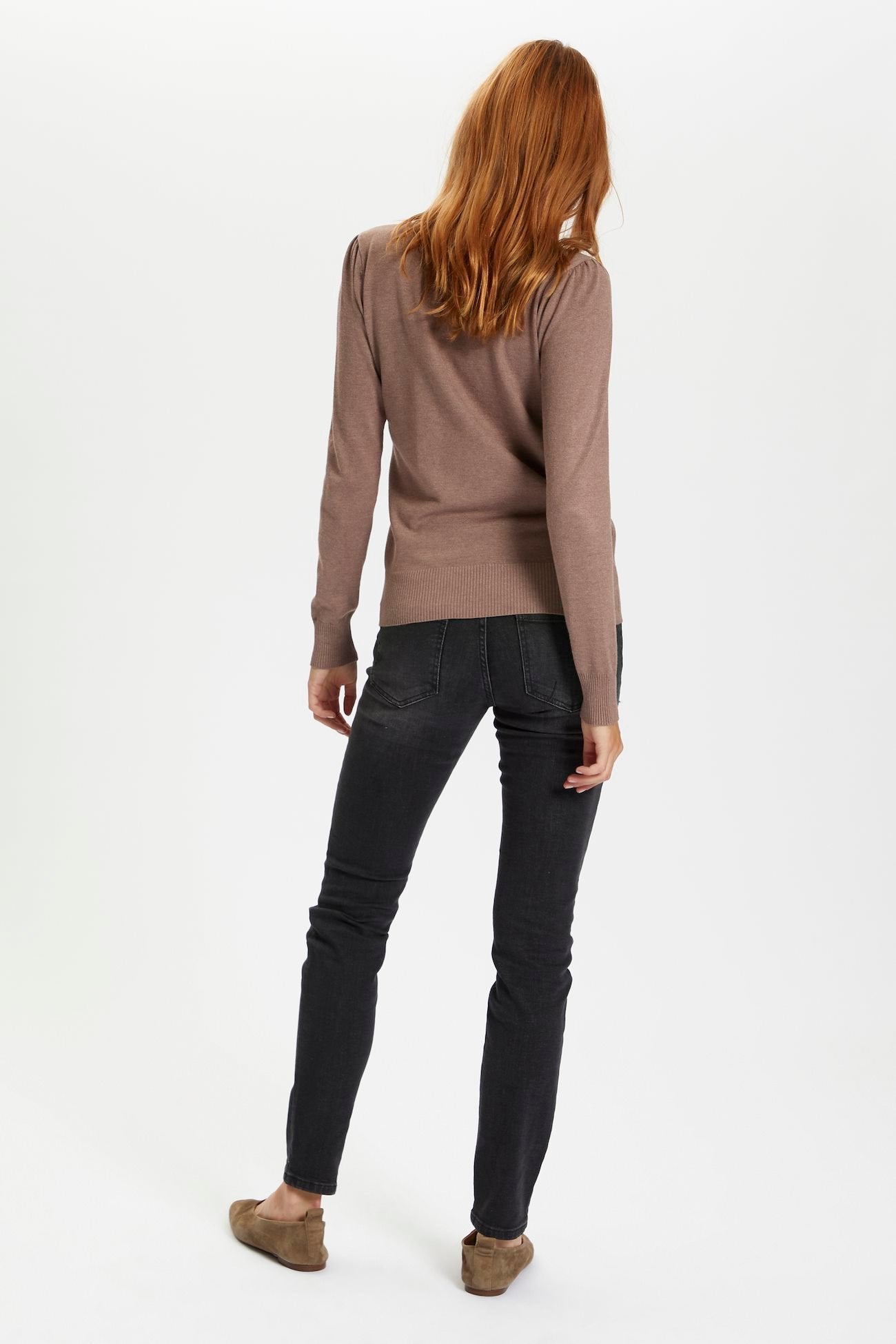 
                  
                    MILASZ Antler Melange Pullover
                  
                
