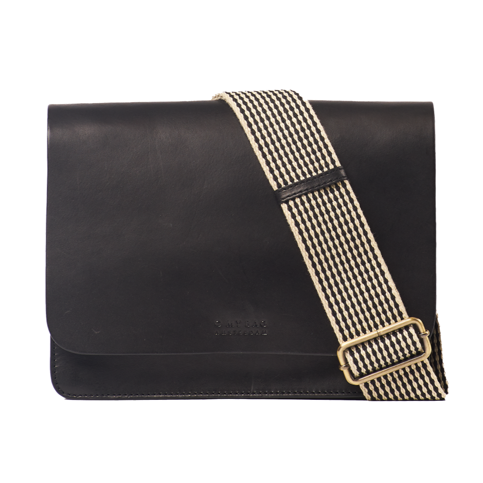 
                  
                    AUDREY Mini Black Classic Leather Bag
                  
                
