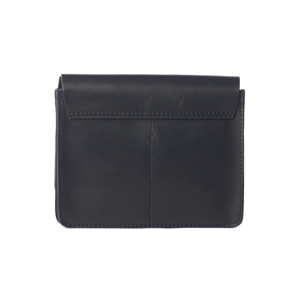 
                  
                    AUDREY Mini Black Classic Leather Bag
                  
                