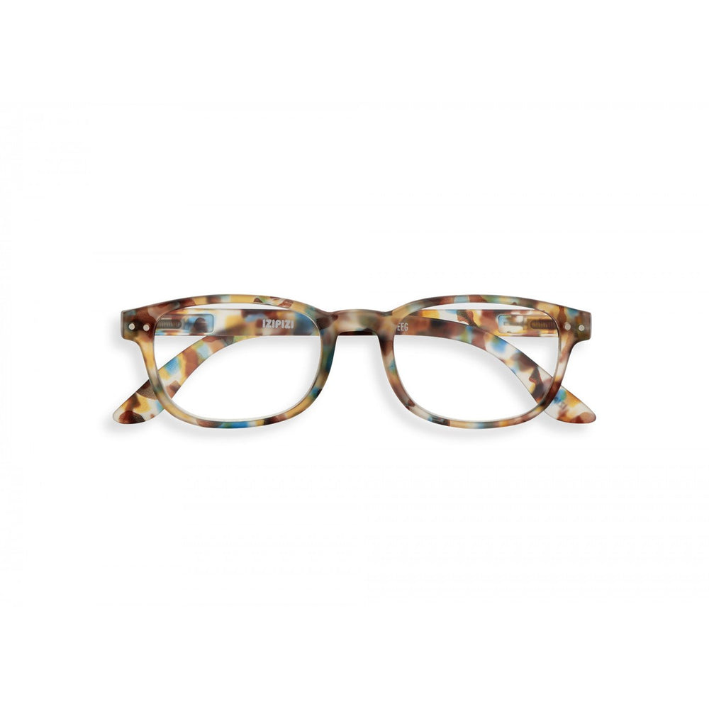 #B Blue Tortoise Reading Glasses