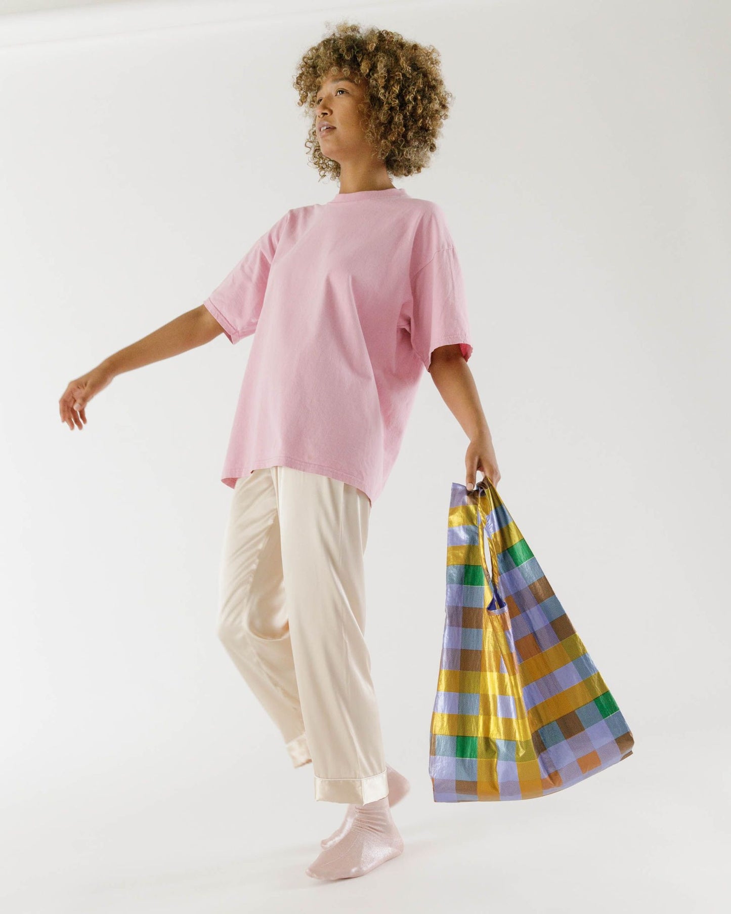 
                  
                    Madras Metallic Standard Baggu Bag
                  
                