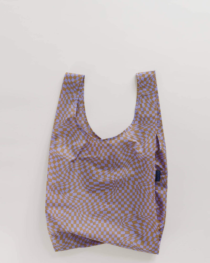 
                  
                    Lavendel Trippy Checker Standard Baggu Tasche
                  
                